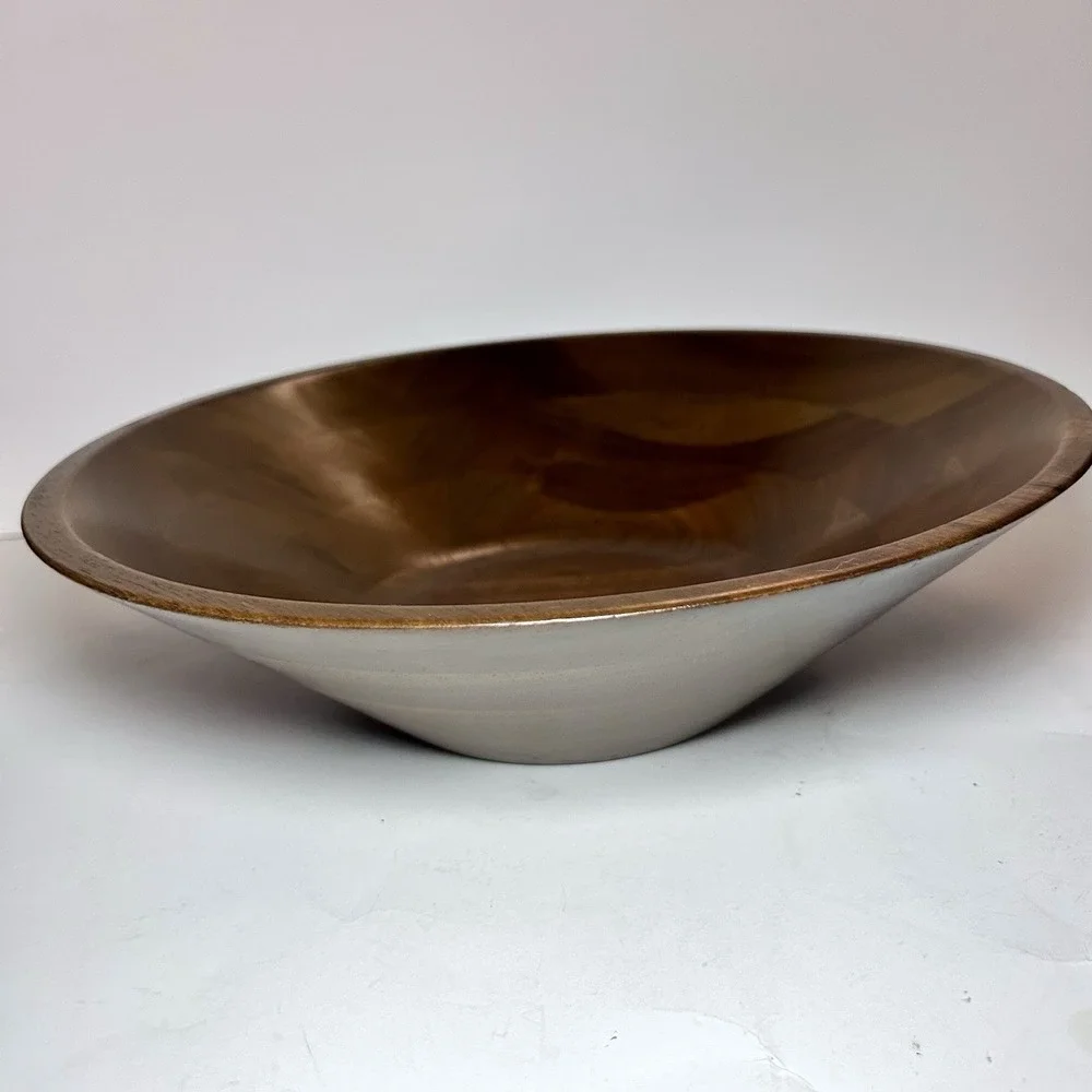 Solid American Walnut Serving Bowl 11